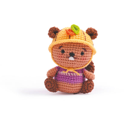 Kit de Amigurumi "Mochi el Castor" - Graine Créative