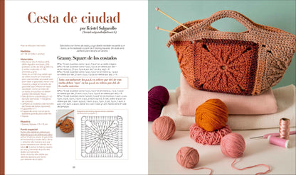 Libro Accesorios de Granny Squares: 17 Proyectos de Ganchillo Paso a Paso