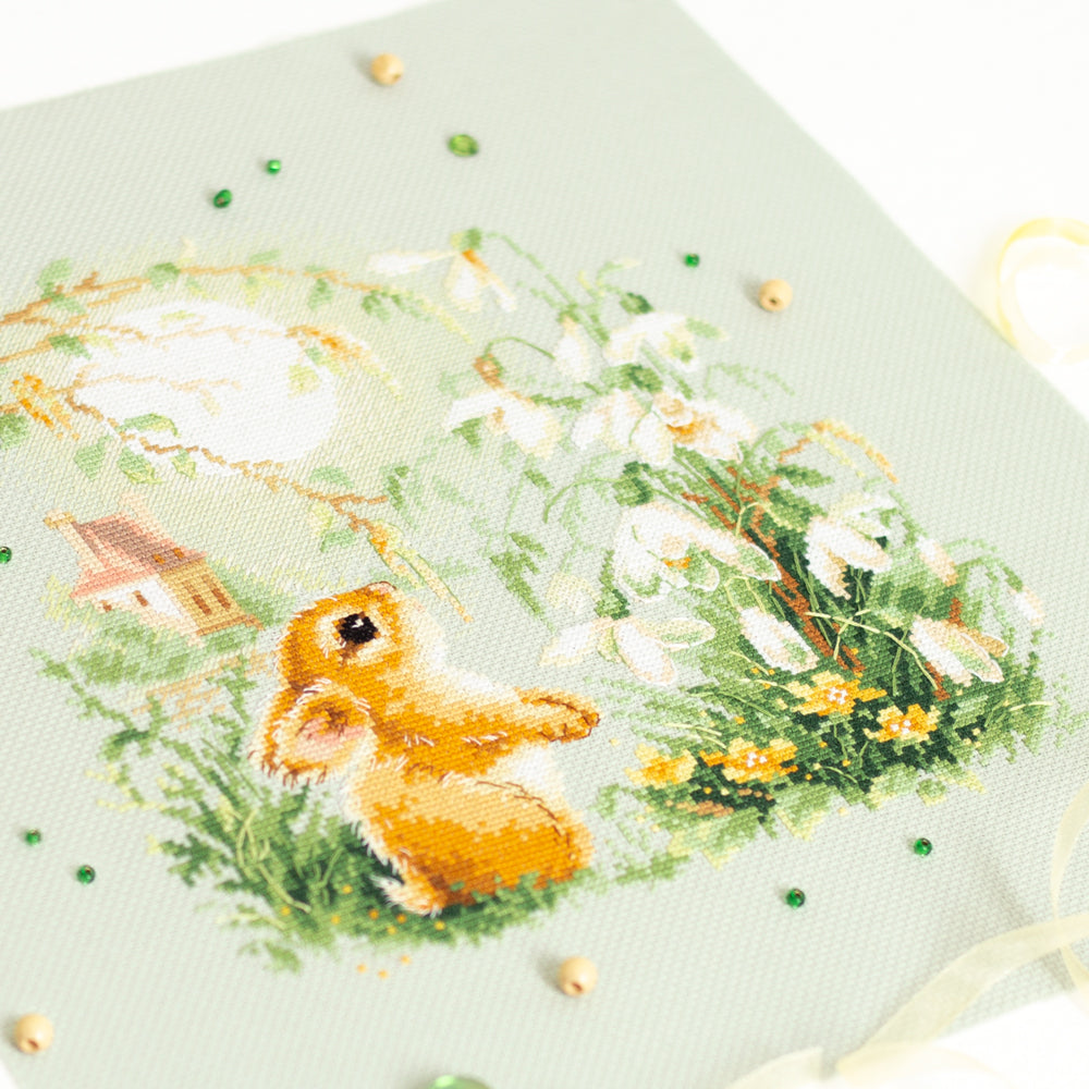Kit de Punto de Cruz "Meadow Stories. Bunny" 510-355