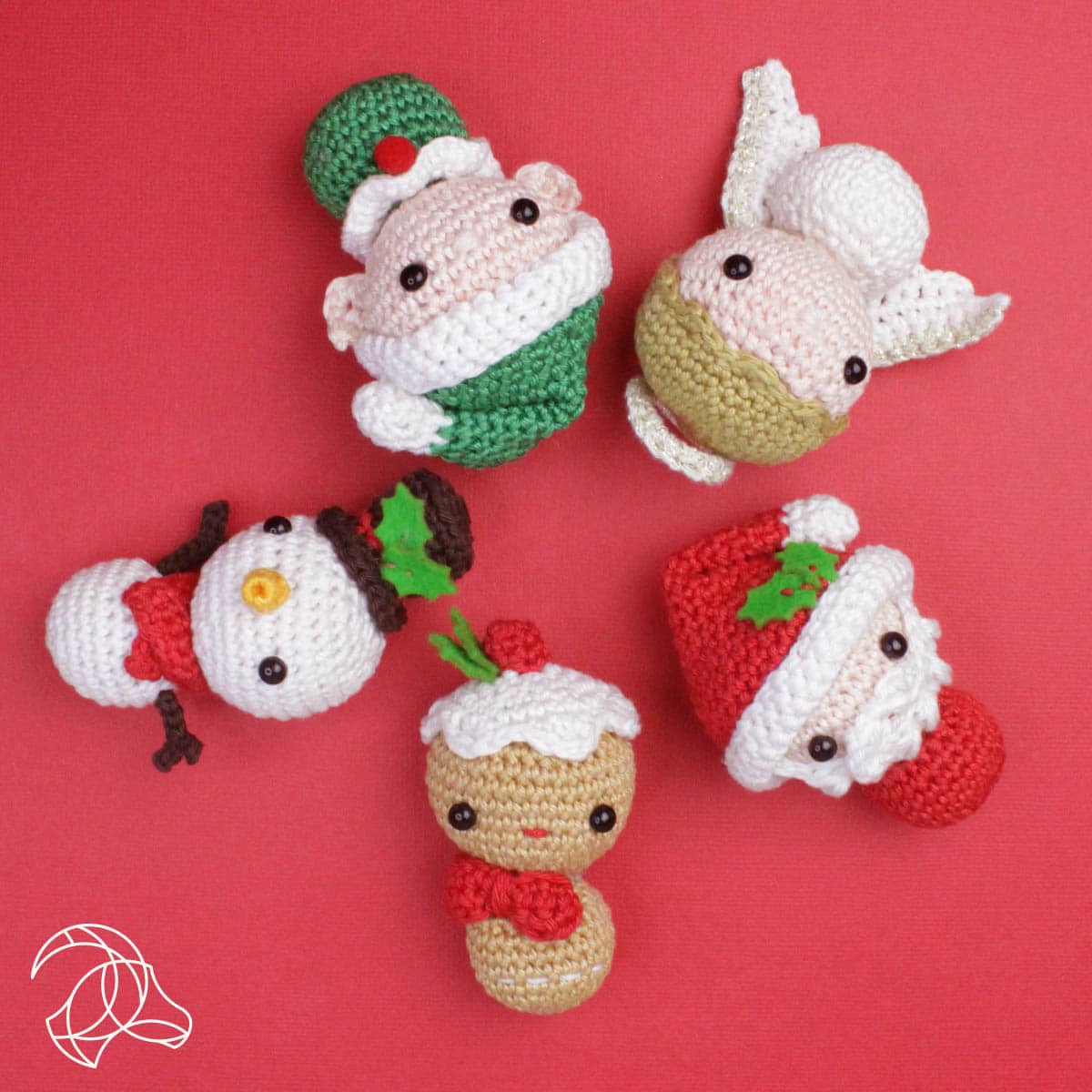 Kit de Ganchillo - Amigurumi: Mini Papá Noel - Hardicraft