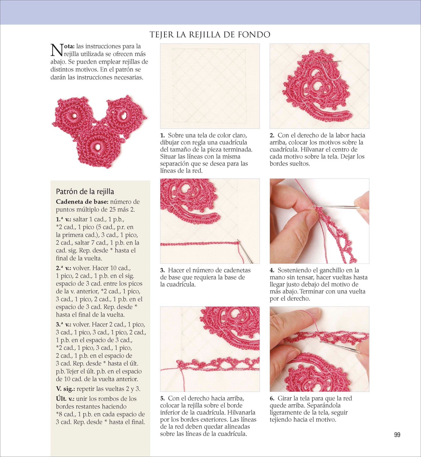 Libro de Ganchillo de la A a la Z: Manual Completo con Todas las Técnicas y Puntos Paso a Paso