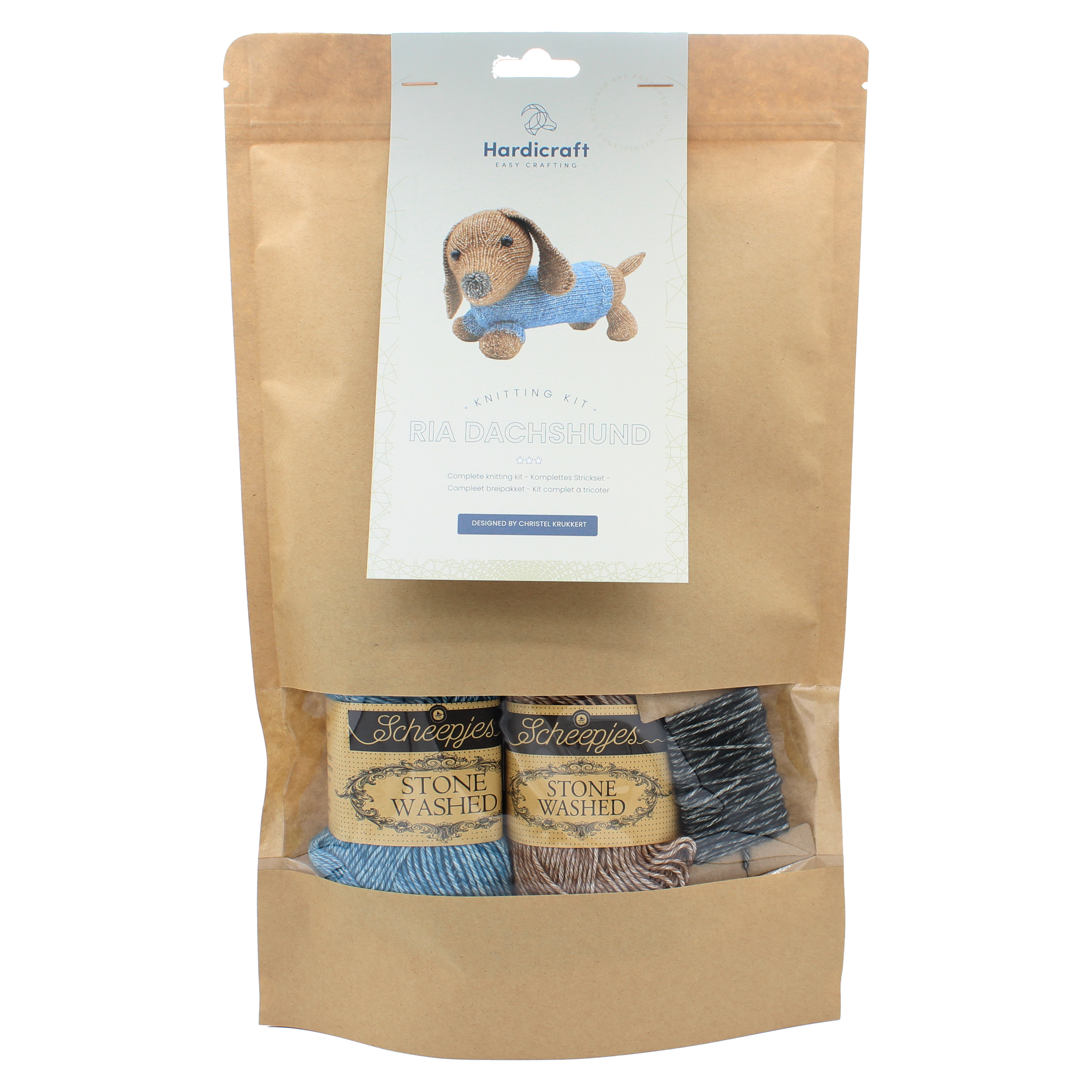 Kit de Tricot - Ria Dachshund - Hardicraft