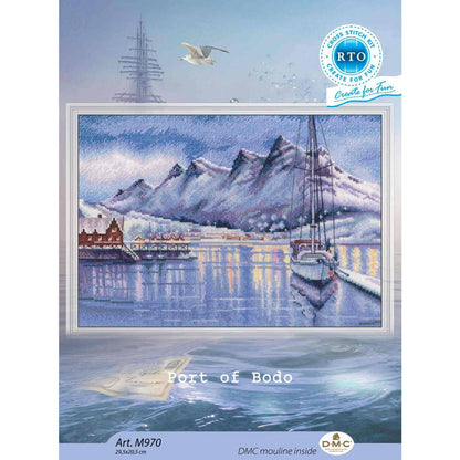 Kit de Punto de Cruz RTO "Puerto de Bodo" - M970