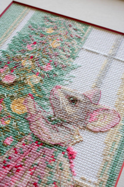 Kit de Punto de Cruz Aine "Ratón Alegre" - A1026