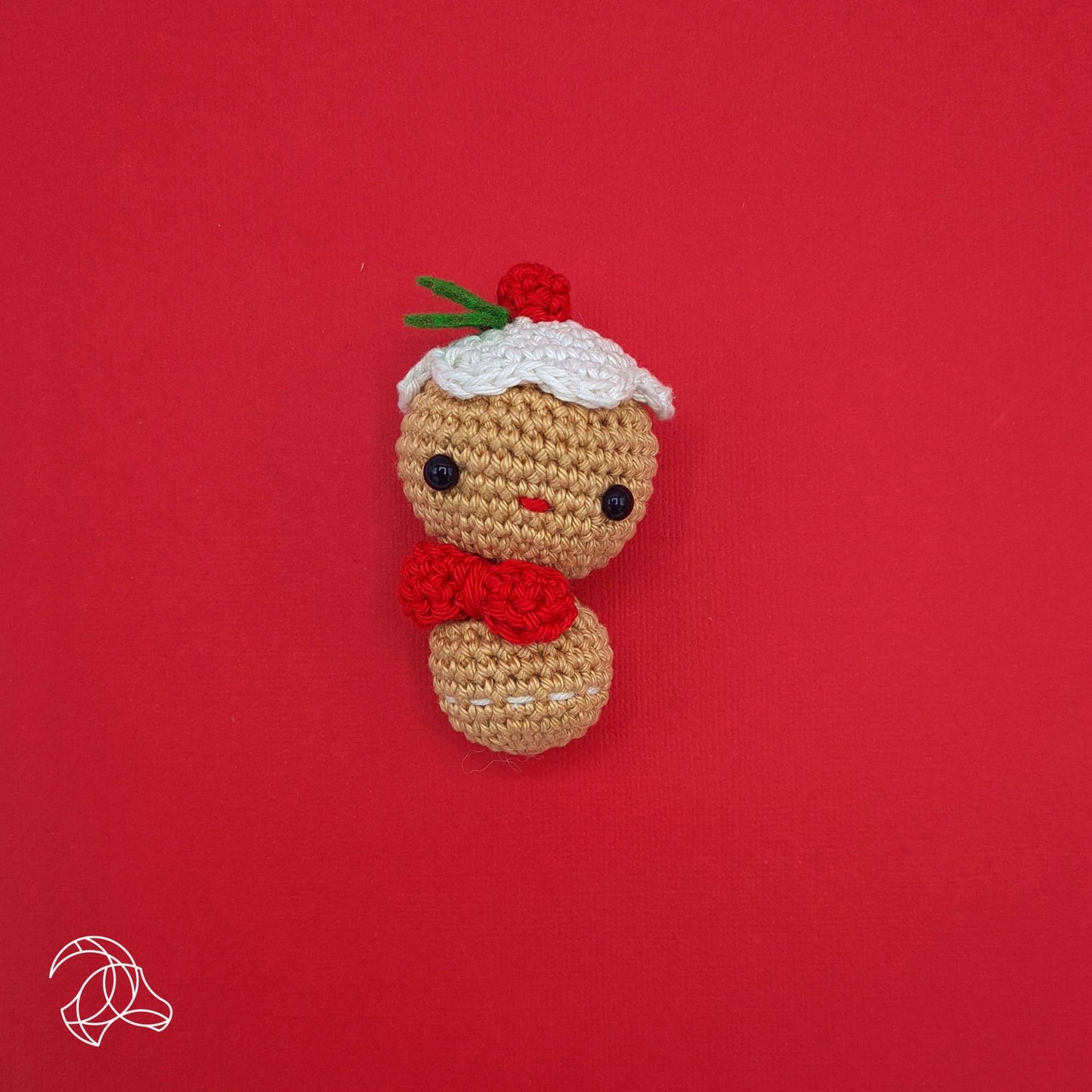 Kit de Ganchillo - Amigurumi: Mini Galleta de Jengibre - Hardicraft