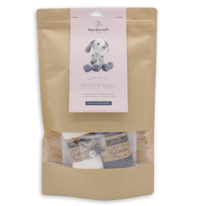 Kit de Ganchillo - Cachorro Brix - Hardicraft