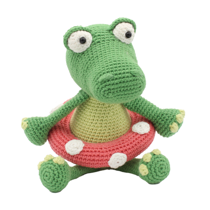 Kit de Ganchillo - Klaas el Cocodrilo - Hardicraft