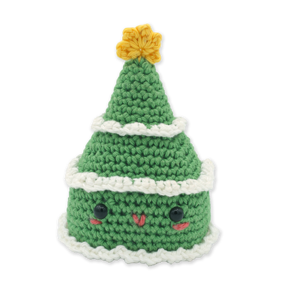 Kit de Ganchillo - Amigurumi: Mini Árbol de Navidad - Hardicraft