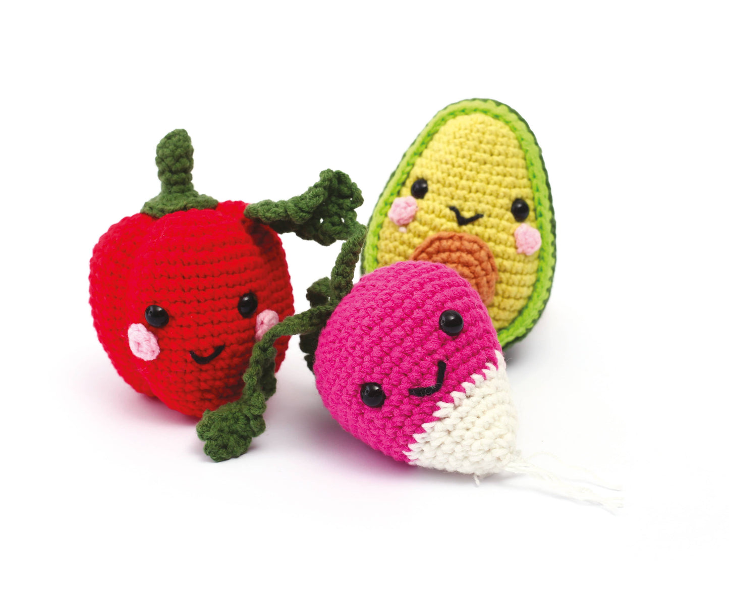 Kit de Amigurumi "Mis Verduras" - Graine Créative