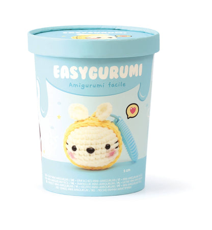 Kit de Amigurumi Fácil "Abeja Llavero" - Graine Créative