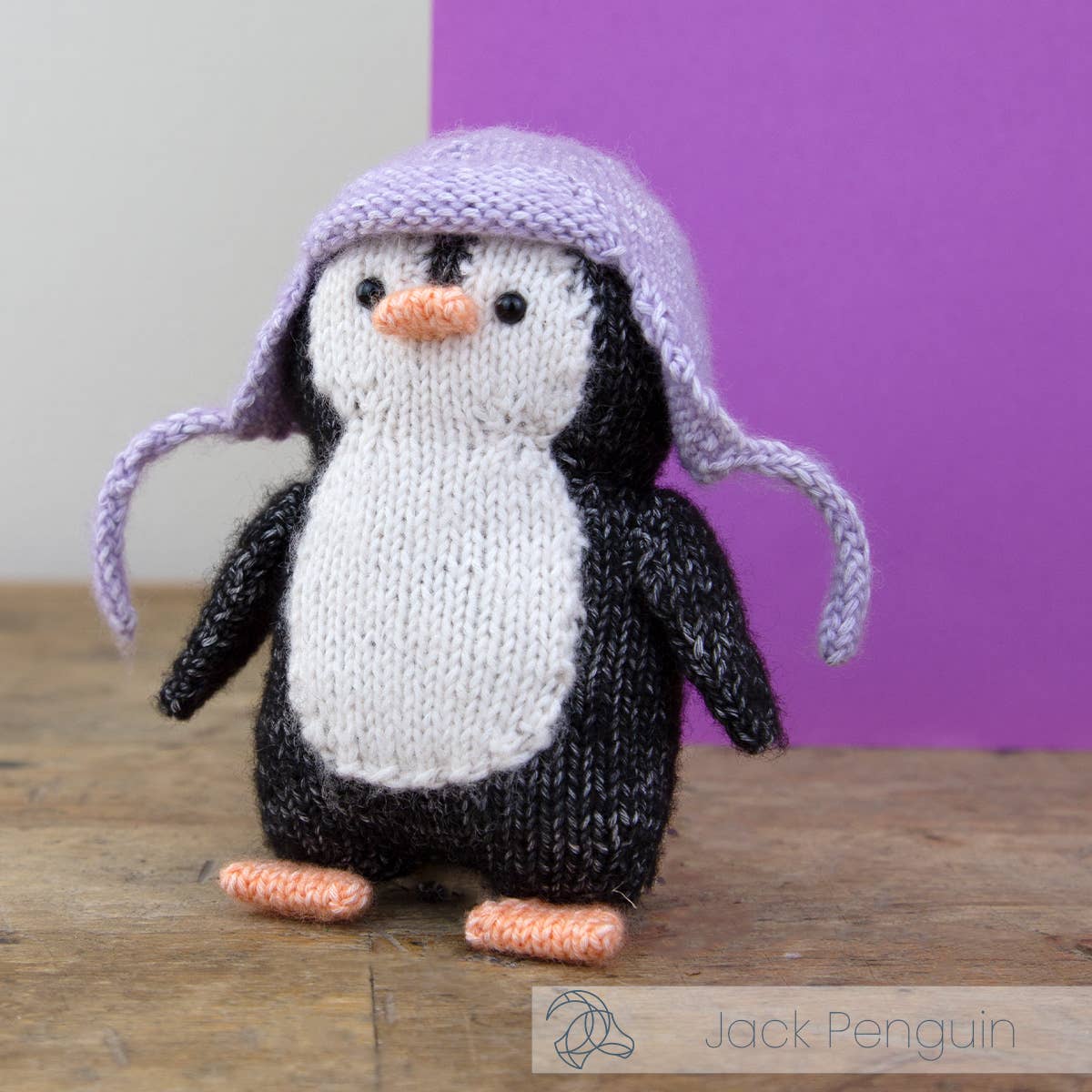 Kit de Tricot - Jack el Pingüino - Hardicraft