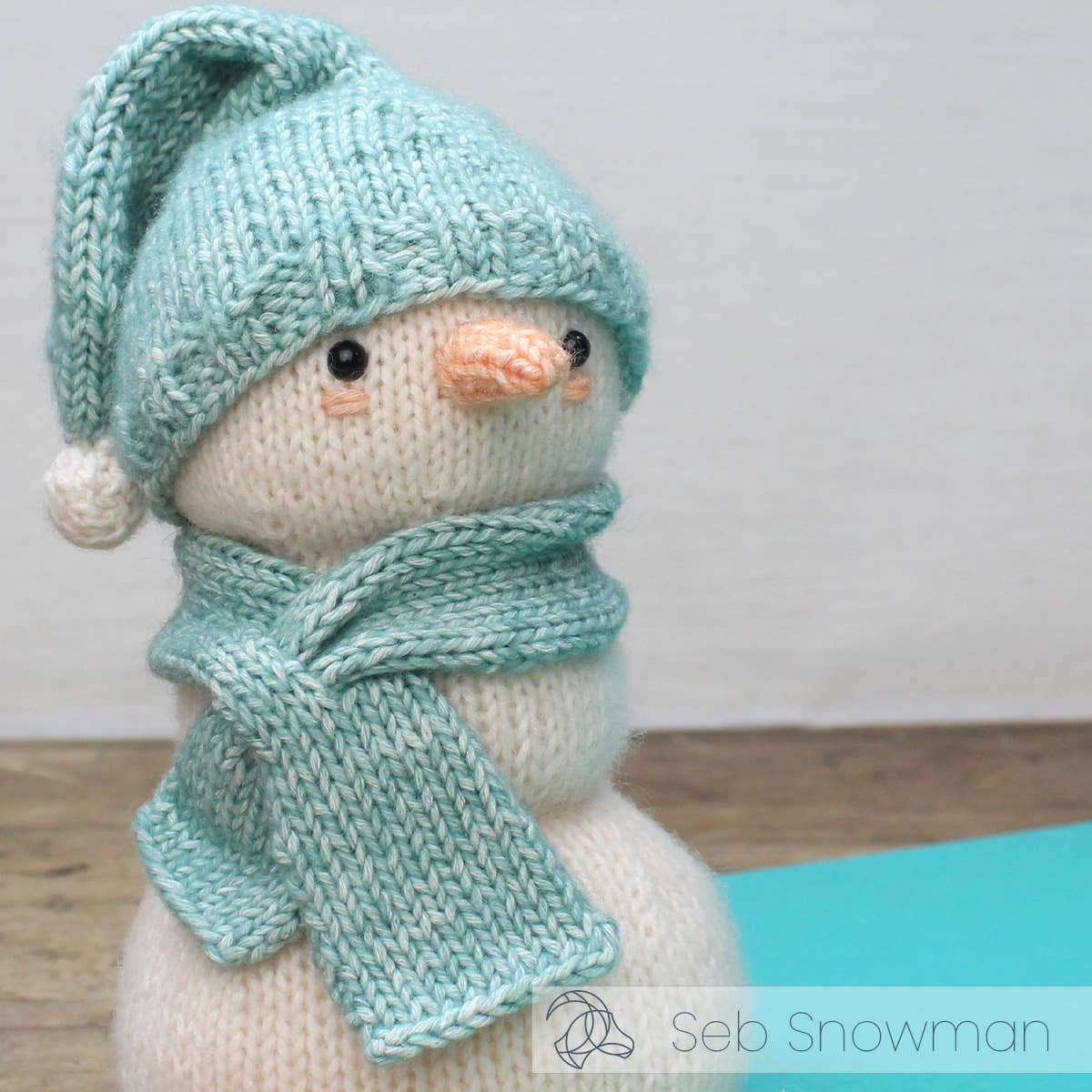 Kit de Tricot Navideño - Seb Snowman - Hardicraft