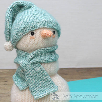 Kit de Tricot Navideño - Seb Snowman - Hardicraft