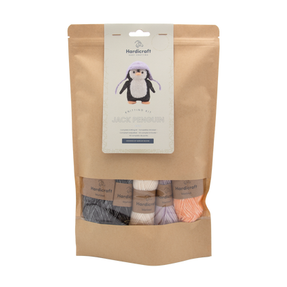 Kit de Tricot - Jack el Pingüino - Hardicraft