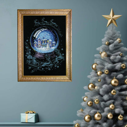 Kit de Punto de Cruz Riolis "Cuento de Invierno" - 2151