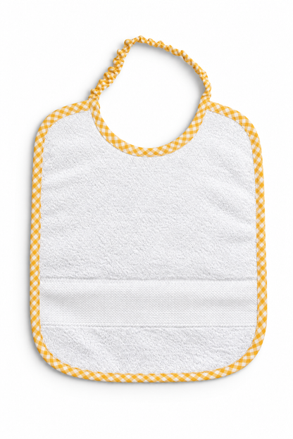 Embroidering Bib with Elastic Neckband - BM Ricami
