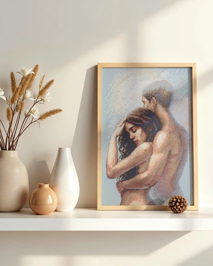 Kit de Punto de Cruz Aine "Juntos" - A1036