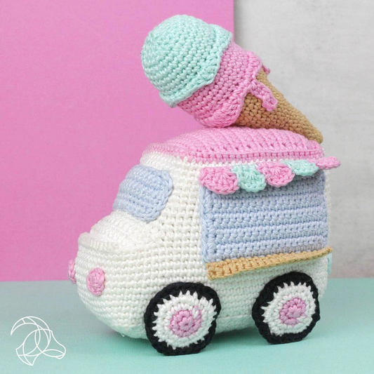 Kit de Crochet - Amigurumi: Camión de helados - Hardicraft