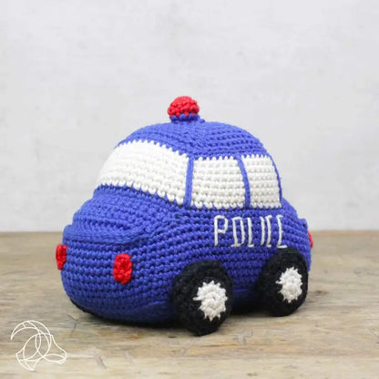 Coche de policía de crochet de Hardicraft