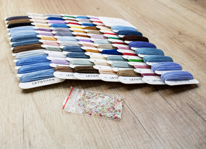 Kit de Punto de Cruz Letistitch "Holiday at Seaside" - L8007