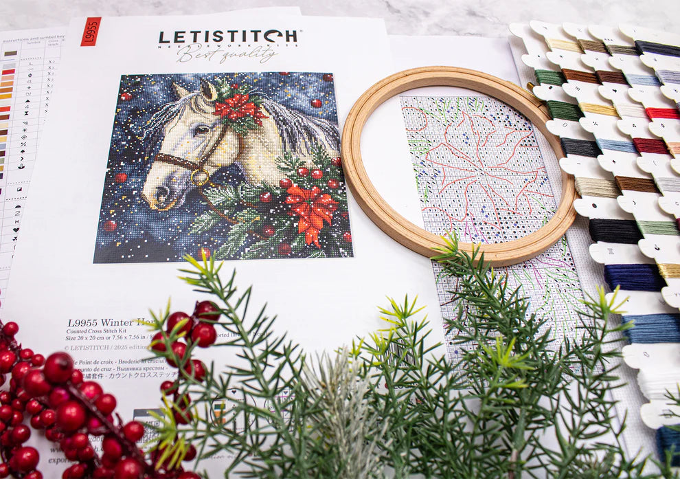 Kit de Punto de Cruz Letistitch 