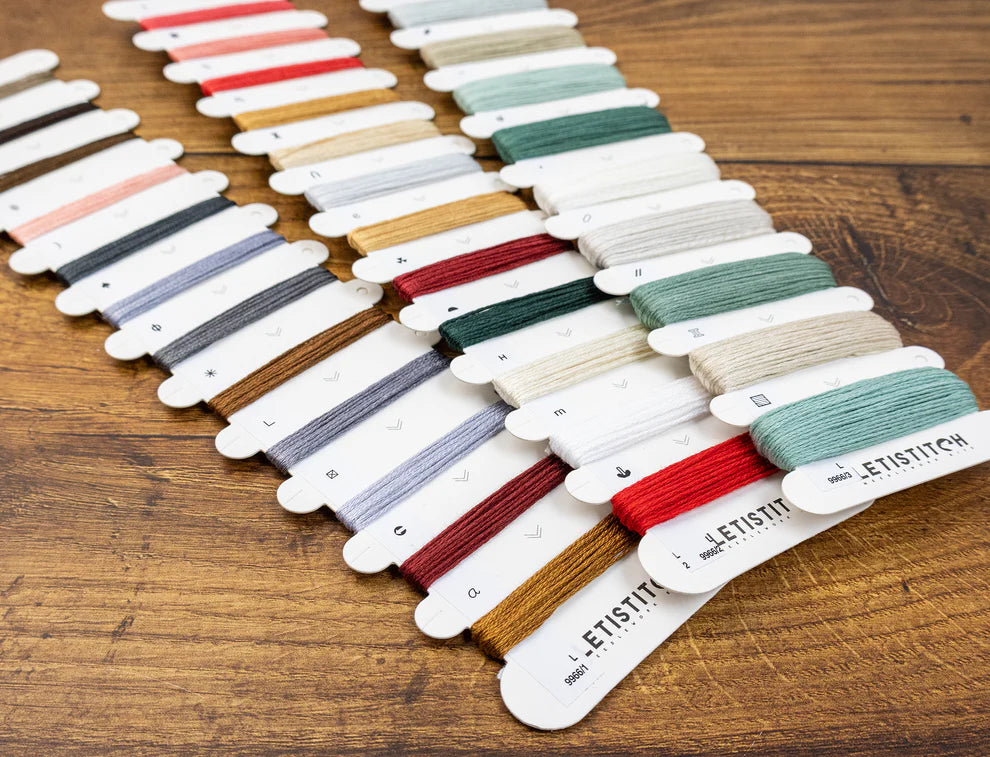 Kit de Punto de Cruz Letistitch "Siesta de Navidad" - L9966