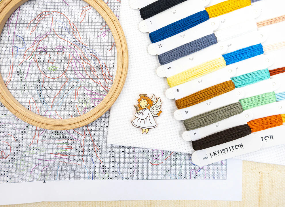 Kit de Punto de Cruz Letistitch "Magic Friendships" - L9972 - ElMundoEnCruz