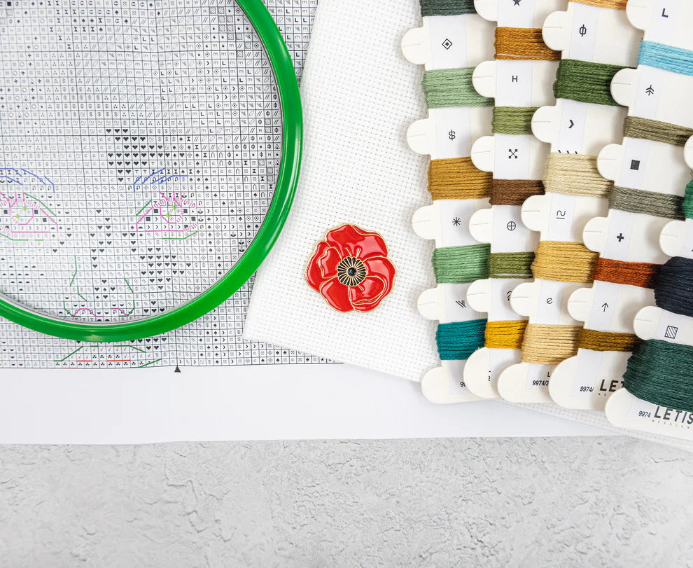 Kit de Punto de Cruz Letistitch "Musa de la Naturaleza" - L9974 - ElMundoEnCruz