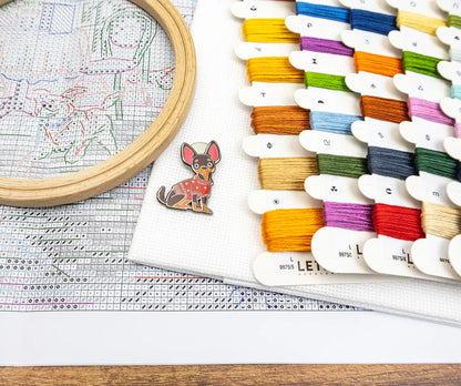 Kit de Punto de Cruz Letistitch "Después de la lluvia, París" - L9975 - ElMundoEnCruz