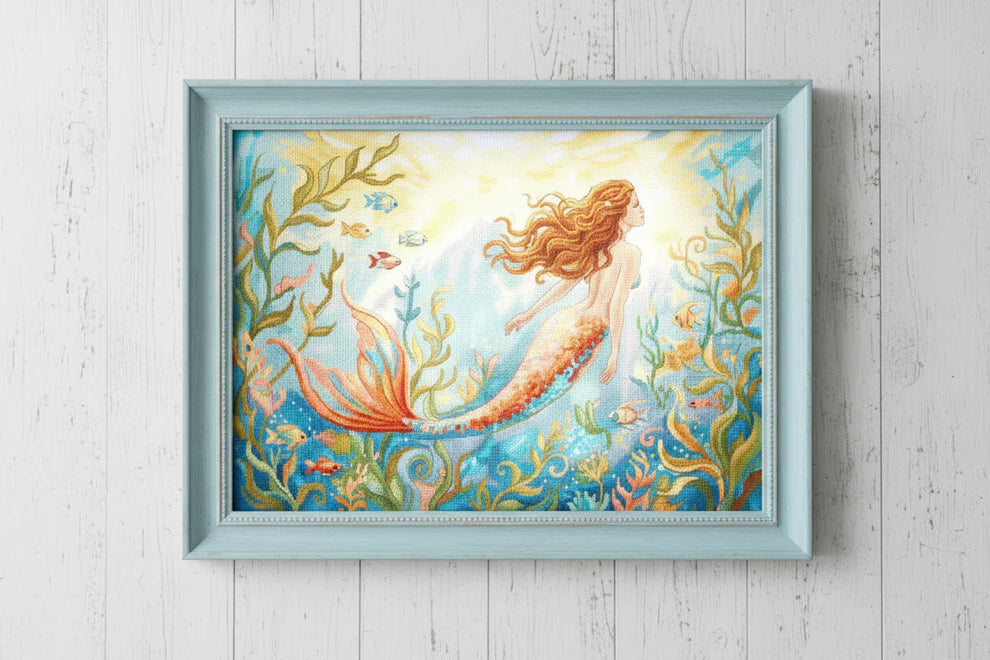 Kit de Punto de Cruz Letistitch "Sueños de Sirena" L9981