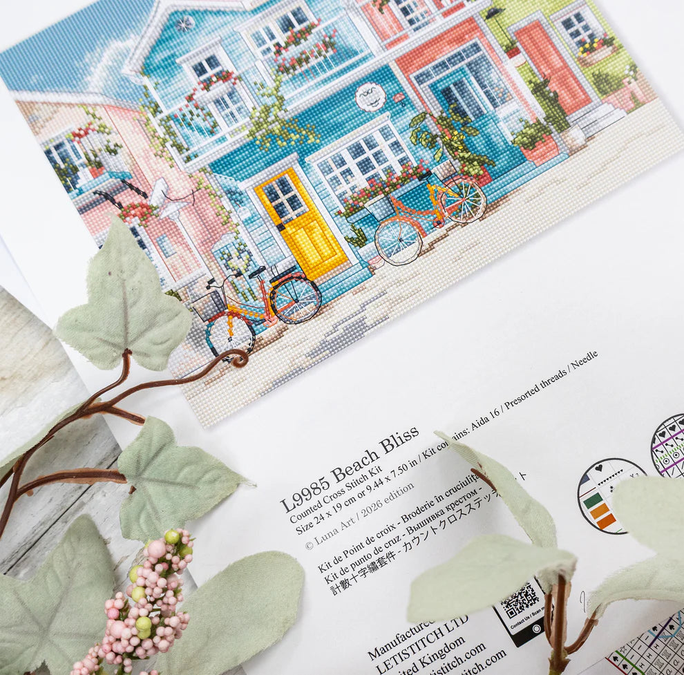 Kit de Punto de Cruz Letistitch "Beach Bliss" L9985