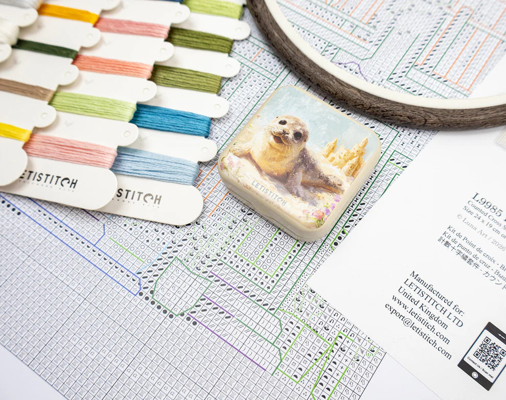 Kit de Punto de Cruz Letistitch "Beach Bliss" L9985
