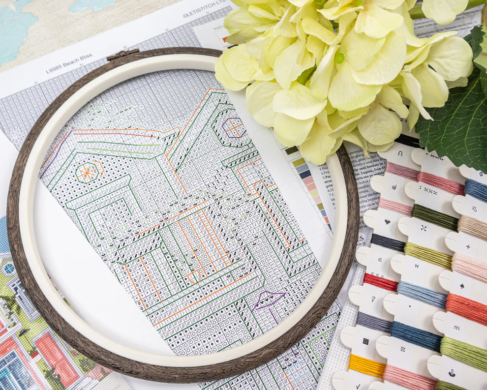 Kit de Punto de Cruz Letistitch "Beach Bliss" L9985