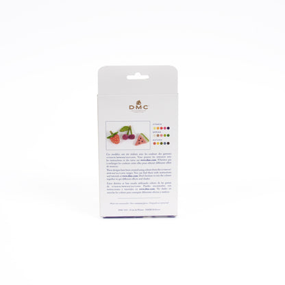 Set Lanas Cardadas para Fieltrar DMC "Vitaminas" - 5 Colores