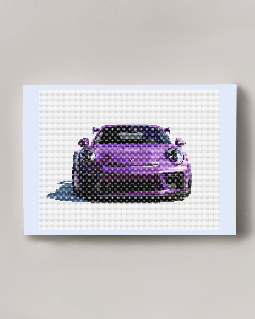 Patrón de Punto de Cruz "Porsche 911 GT3 RS" - CrossGuidetPatterns