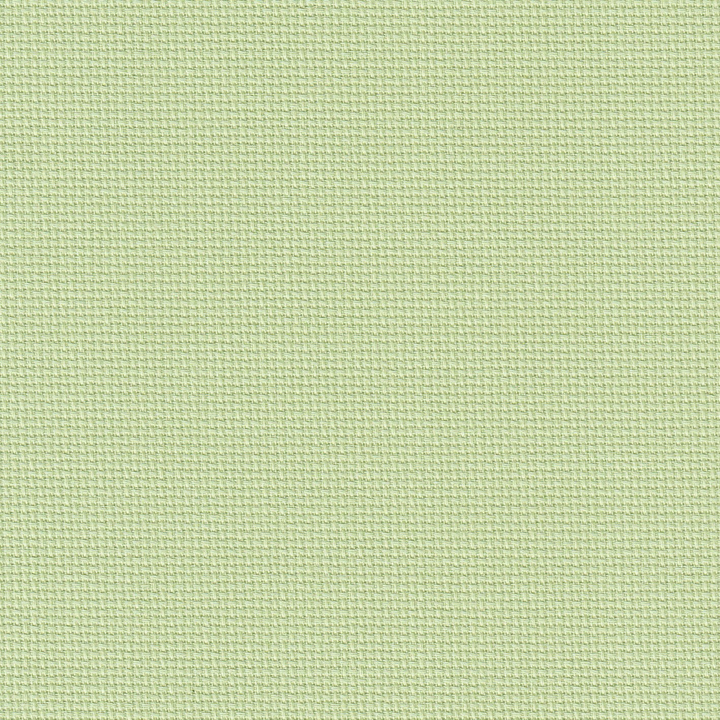 Tela Aida Zweigart 3793/6083 verde medio, 18 ct (7 pts/cm), 100% algodón, por metros para punto de cruz detallado.