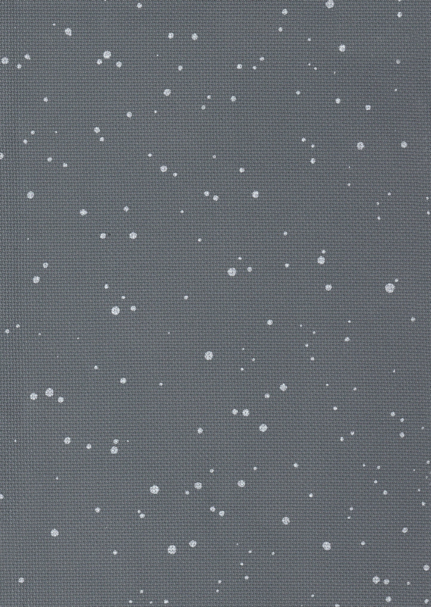 Tela Aida 18ct Splash Gris Antracita Zweigart - Por Metros