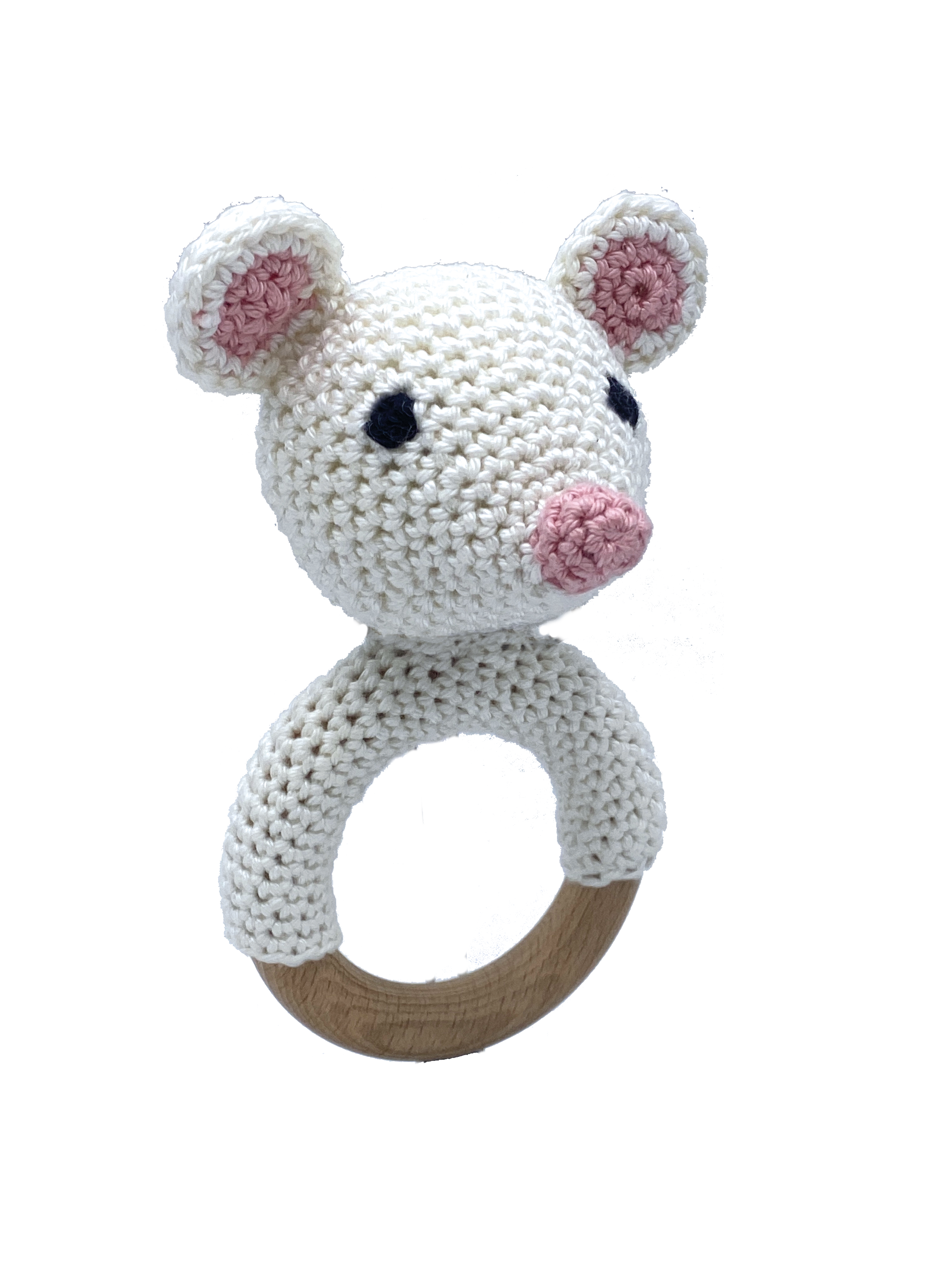 Kit Sonajero de Ganchillo - Rattle Mouse - Hardicraft