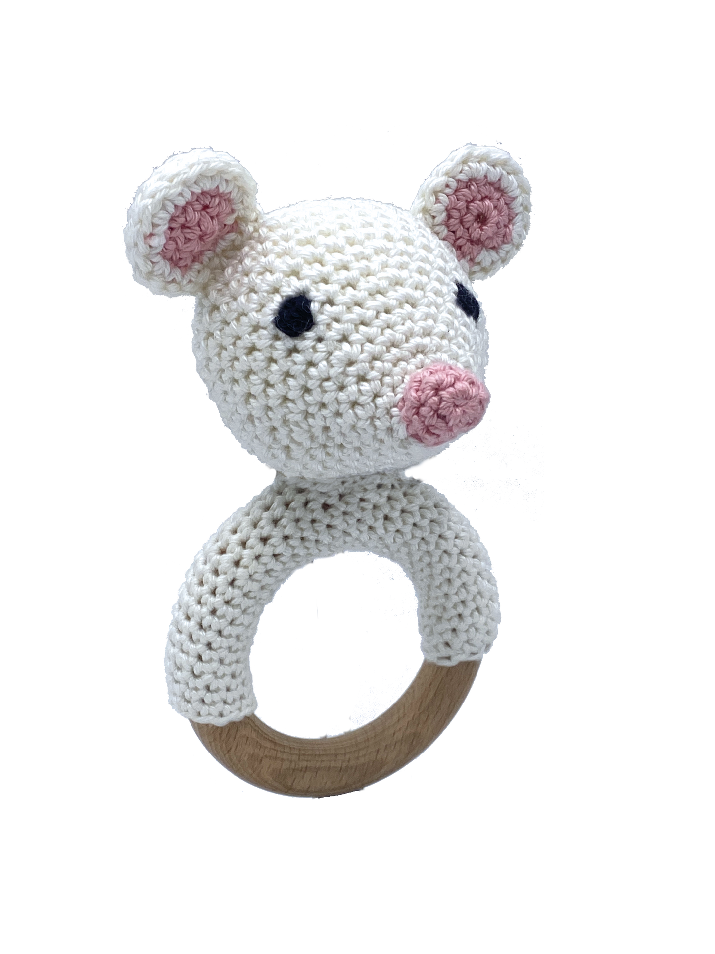 Kit Sonajero de Ganchillo - Rattle Mouse - Hardicraft