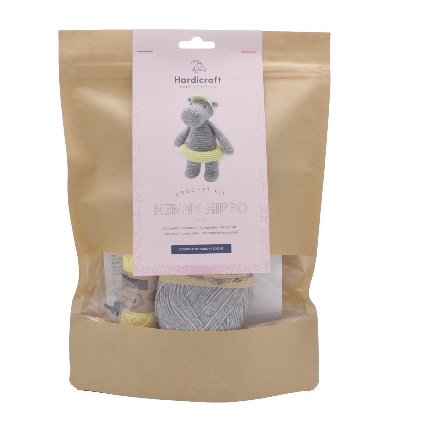 Kit de Ganchillo - Henny Hippo - Hardicraft