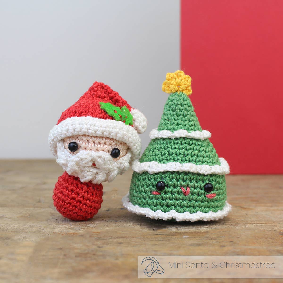 Kit de Ganchillo - Amigurumi: Mini Árbol de Navidad - Hardicraft