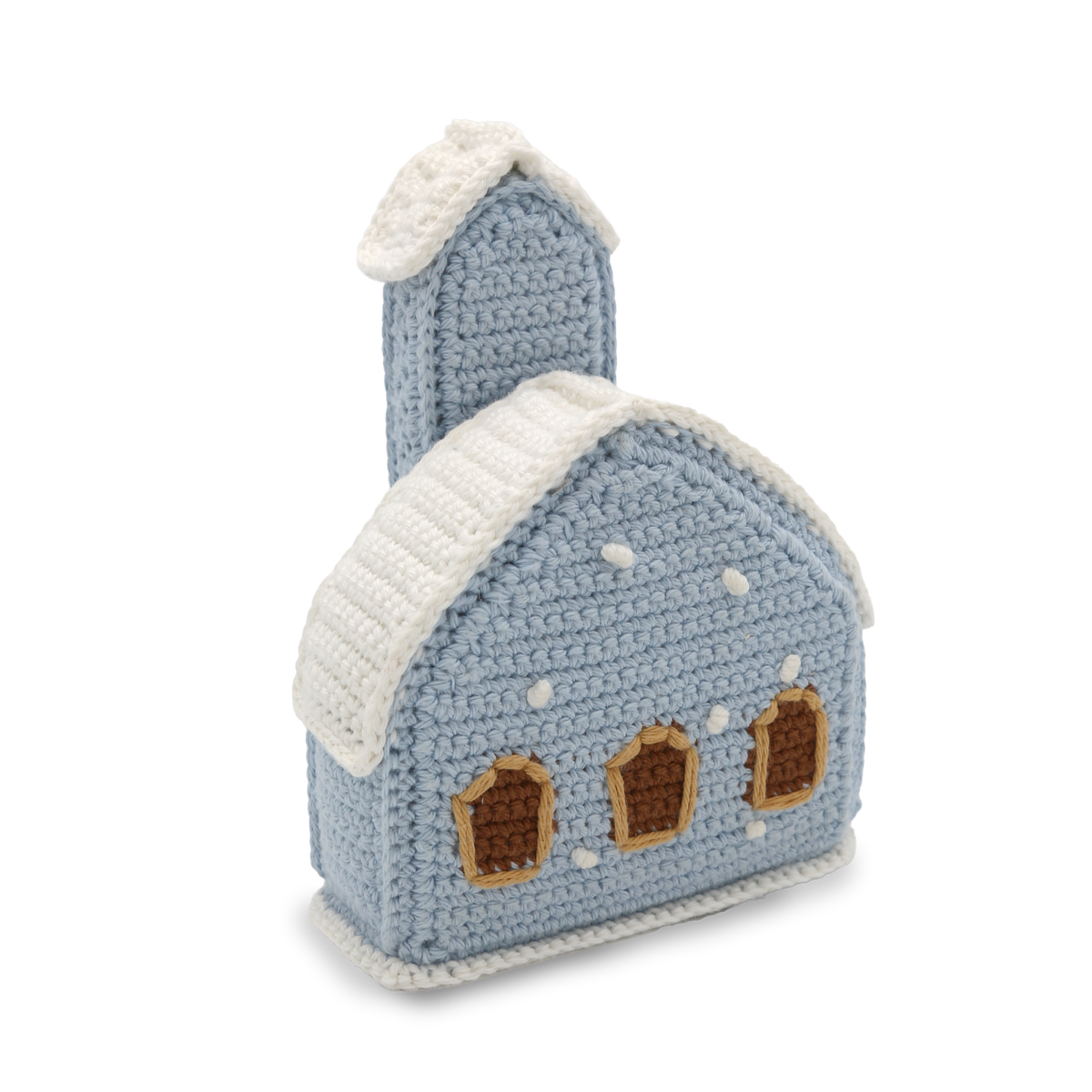 Kit de Ganchillo - Iglesia del Pueblo Navideño - Hardicraft