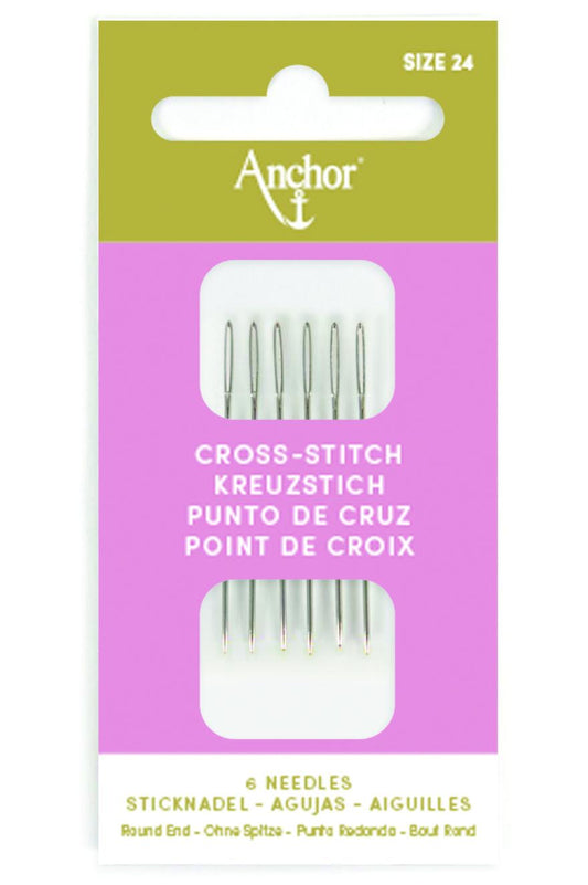 Agujas para Punto de Cruz Anchor - nº24