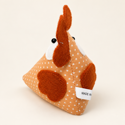 Alfiletero Cojín Gallina 10 cm - BM Ricami