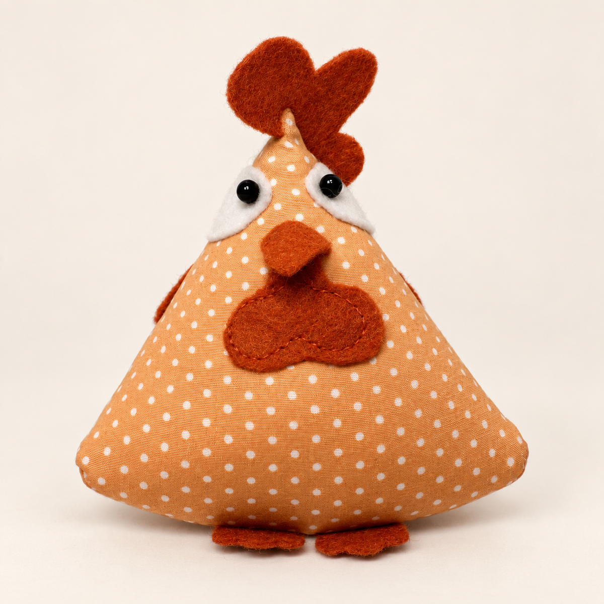 Alfiletero Cojín Gallina 10 cm - BM Ricami