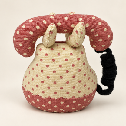 Pregadeira de Alfinetes Telefone Vintage 11 cm - BM Ricami