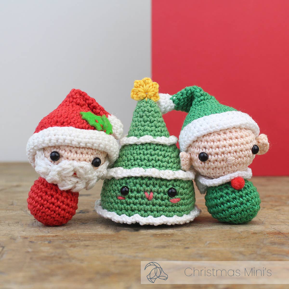 Kit de Ganchillo - Amigurumi: Mini Árbol de Navidad - Hardicraft