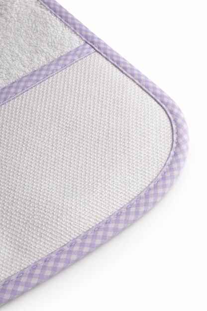 Babero para Bordar con Mangas "Lila" - BM Ricami