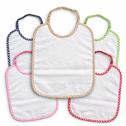 Babero para Bordar con Cuello Elástico - BM Ricami