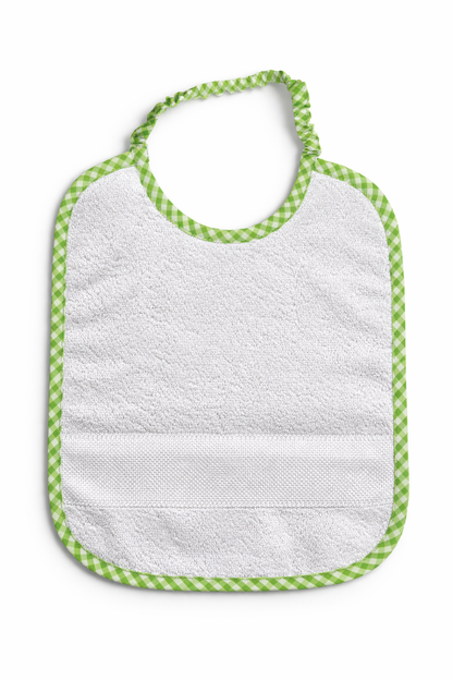 Babero para Bordar con Cuello Elástico - BM Ricami